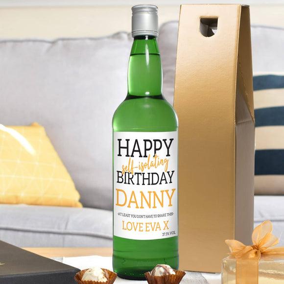 Happy Self Isolating Birthday Gin - Collection Image for Self Isolating Collection