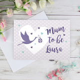 Mum To Be Personalised Card