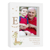 Personalised New Baby Initial Photo Frame