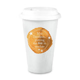 Orange Tea in Teacher Personalised Travel Mug