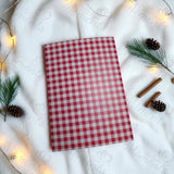 Personalised Elf Document Slip | Magical North Pole Documents Folder | Christmas Elf Keepsake | Custom Name Gingham
