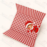 Personalised Elf Document Slip | Magical North Pole Documents Folder | Christmas Elf Keepsake | Custom Name Gingham