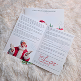 Personalised Christmas Story Book -Santa's Christmas Eve. Christmas Eve Box Filler