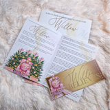 Personalised Christmas Story Book -Pink Believe Train and Ticket. Christmas Eve Box Fillers