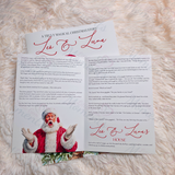 Personalised Christmas Story Book -Santa's Christmas Eve. Christmas Eve Box Filler