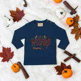 Personalised Little Wizard Long Sleeved Top | Custom Halloween Toddler Top