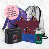 Personalised Mega Back To School Essentials Bundle - Neon Dirt Bike