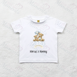 Personalised Our First Mother's Day 2026 Organic Cotton Baby Tee