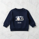 Personalised "My First Easter 2026" Bunny Sweatshirt. Baby/Toddler Jumper - Easter 2026 Design