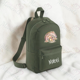Personalised Kids Mini Rainbow Unicorn Backpack