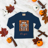 Personalised Kids Skeleton Trio Long Sleeved Top | Halloween Toddler Top