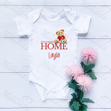 Personalised "It's Coming Home" England World Cup Baby Bodysuit