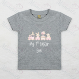 Personalised Baby "My 1st Easter" T-shirt - Easter Train Design