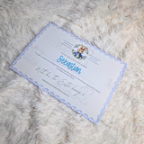 Personalised Easter Bunny Certificate. Custom Kids Treat for Easter Sunday.
