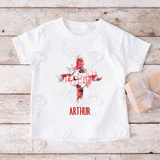 Personalised "It's Coming Home" England Football T-shirt for World Cup - All Sizes - Design 3