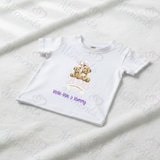 Personalised Our First Mother's Day 2026 Organic Cotton Baby Tee