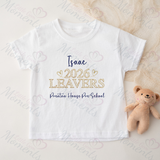 Personalised Class of 2026 Leavers Graduation T-shirt - 2026 Leavers Design