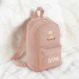 Personalised Kids Baby Giraffe Mini Backpack