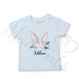 Personalised Kids Easter Bunny Ear T-shirt