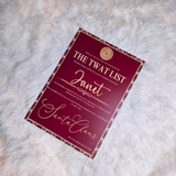 Personalised Adults Explicit Novelty Christmas Certificate. The T**t List. 18+. Custom Made Funny Secret Santa Gift  - Tartan Design