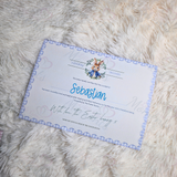 Personalised Easter Bunny Certificate. Custom Kids Treat for Easter Sunday.