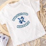 No Scotland No Party Scotland Football T-shirt for World Cup - Various Sizes - Design 6