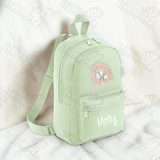 Personalised Kids Rainbow Elephant Mini Backpack