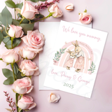 Personalised Happy Mother's Day Card. Fully Custom Card for Mum, Granny, Mummy