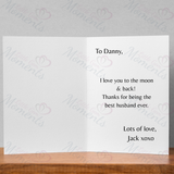 Personalised "I Am Nuts About You" Valentine's Day Card