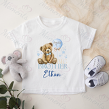 Personalised Promoted To Big Sister/Big Brother T-shirt - Pink or Blue