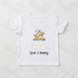 Personalised Our First Mother's Day 2026 Organic Cotton Baby Tee