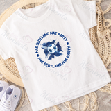 No Scotland No Party Scotland Football T-shirt for World Cup - Various Sizes - Design 5
