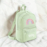 Personalised Kids Rainbow Mini Backpack