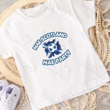 No Scotland No Party Scotland Football T-shirt for World Cup - Various Sizes - Design 6