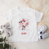 Personalised "It's Coming Home" England Football T-shirt for World Cup - All Sizes - Design 2