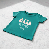 Personalised Baby "My 1st Easter" T-shirt - Easter Train Design