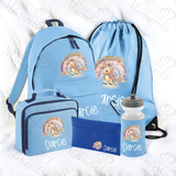 Personalised Mega Back To School Essentials Bundle - Rainbow Unicorn
