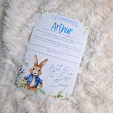 Personalised Kids Easter Bunny Letter for Easter Egg Hunt - Egg-stra Special Delivery