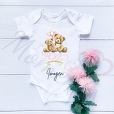 Personalised Our First Mother's Day Baby Bodysuit. Custom Baby Vest.