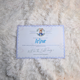 Personalised Easter Bunny Certificate. Custom Kids Treat for Easter Sunday.