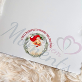 Personalised Christmas Story Book. Christmas Eve Box Fillers. Kids Custom Santa Story Booklet.