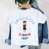 Personalised Nursery Graduation T-shirt with Fully Custom Character