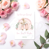 Personalised Happy Mother's Day Card. Fully Custom Card for Mum, Granny, Mummy