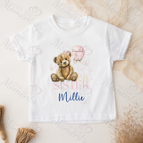 Personalised Promoted To Big Sister/Big Brother T-shirt - Pink or Blue
