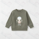 Personalised Happy Easter Sweatshirt. Custom Baby/Toddler/Kids Jumper - Hot Air Balloon Design