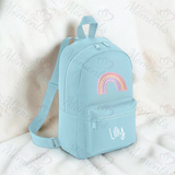 Personalised Kids Rainbow Mini Backpack