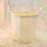 Personalised Christmas Gift Basket Trug. Festive Gift Sack - 67 Design - Loot Bag