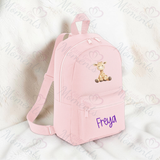 Personalised Kids Baby Giraffe Mini Backpack