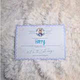 Personalised Easter Bunny Certificate. Custom Kids Treat for Easter Sunday.