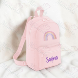 Personalised Kids Rainbow Mini Backpack